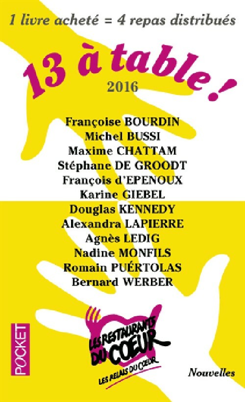 13 à Table ! 2016 - Collectif - Livre
