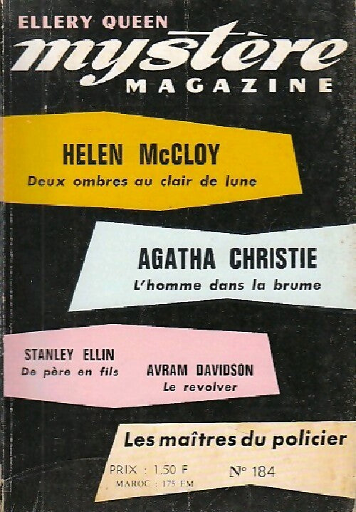 Mystère magazine n°184 - Collectif - Livre