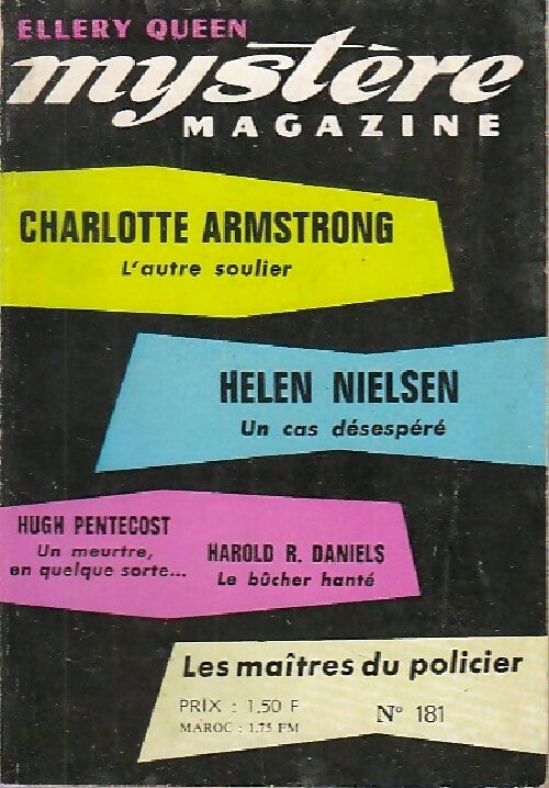 Mystère magazine n°181 - Collectif - Livre