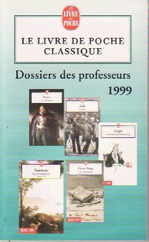 Dossier des professeurs 1999 - Inconnu - Livre