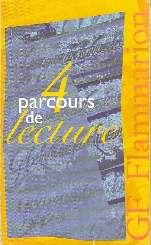 4 parcours de lecture - Inconnu - Livre