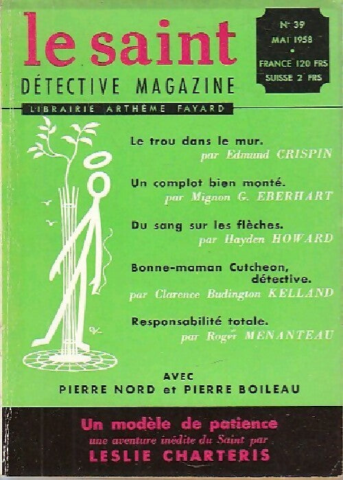 Le Saint n°39 - Collectif - Livre