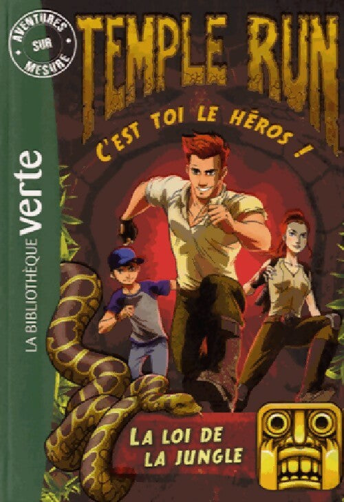Temple run Tome I : La loi de la jungle - Inconnu - Livre