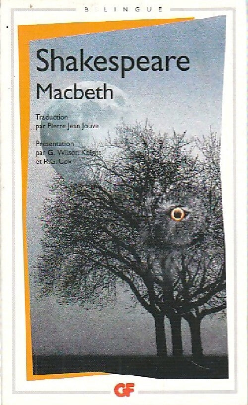 Macbeth - William Shakespeare - Livre