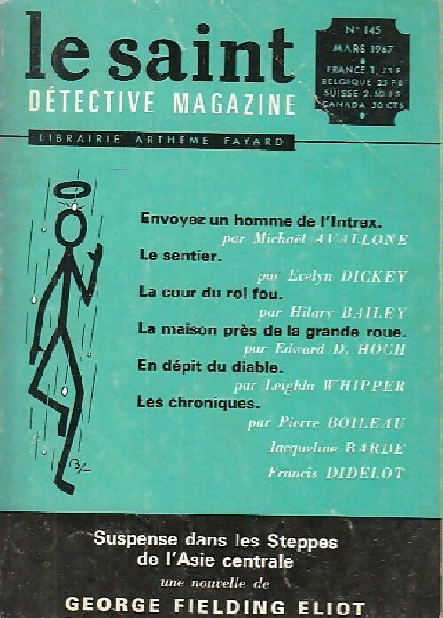Le Saint n°145 - Inconnu - Livre