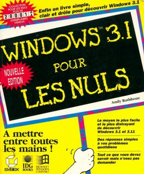 Windows 3.1 pour les nuls - Andy Rathbone - Livre