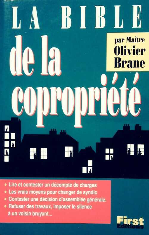 La bible de la copropriété - Olivier Brane - Livre