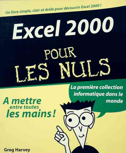 Excel 2000 pour les nuls - John Walkenbach - Livre