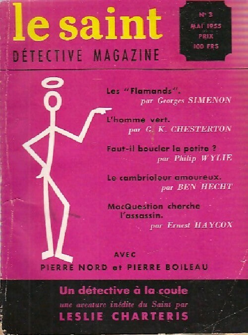 Le Saint n°3 - Collectif - Livre