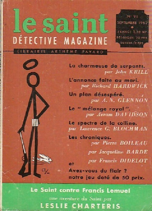 Le Saint n°91 - Collectif - Livre