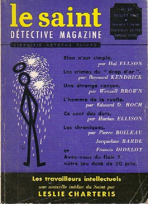 Le Saint n°89 - Collectif - Livre
