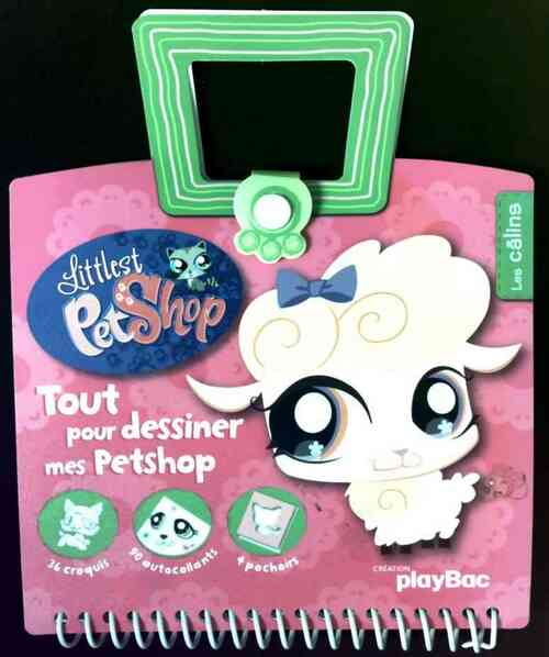Tout pour dessiner mes Petshop : Les câlins - Collectif - Livre