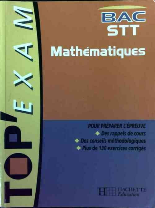 Mathématiques Terminale STT - Collectif - Livre