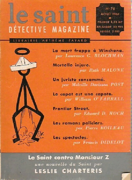 Le Saint n°78 - Collectif - Livre