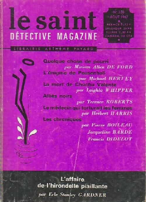 Le Saint n°150 - Collectif - Livre