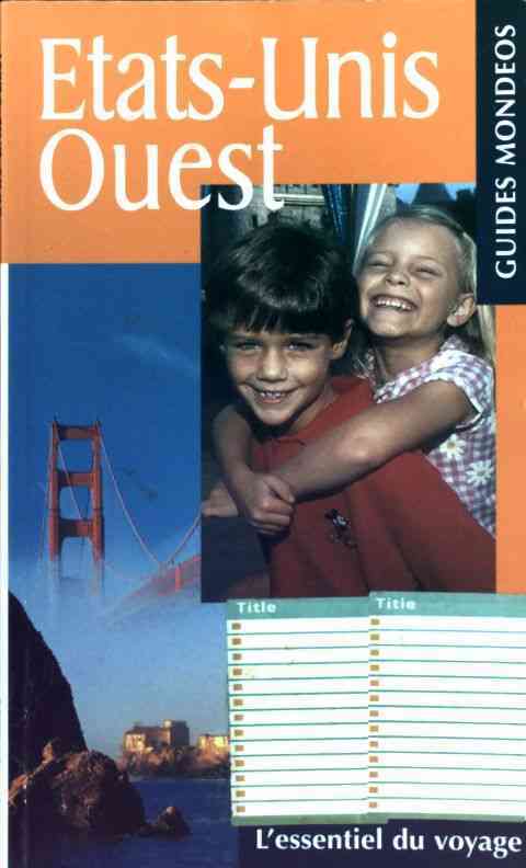 Etats-Unis Ouest - Nicolas Finet - Livre
