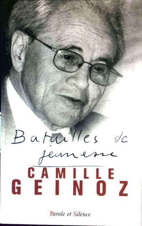 Batailles de jeunesse - Camille Geinoz - Livre