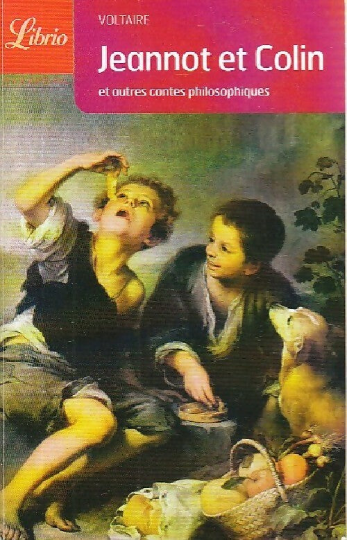 Jeannot et Colin - Voltaire - Livre