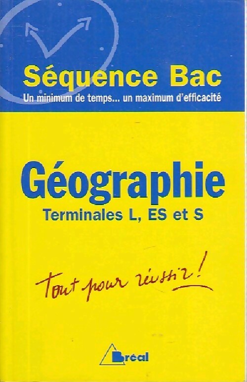 Géographie Terminales ES, L, S - Jean-Philippe Grille - Livre