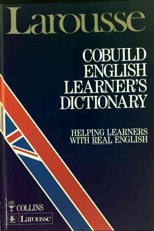 Cobuild english learners dictionary - Collectif - Livre