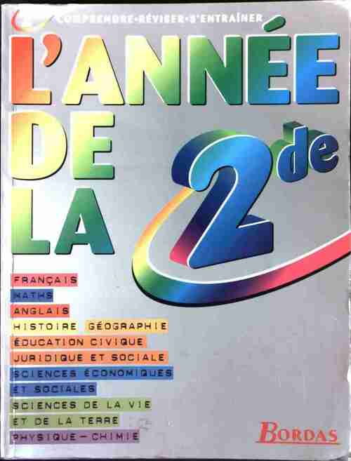 L'année de la Seconde - Sophie Pailloux-Riggi - Livre