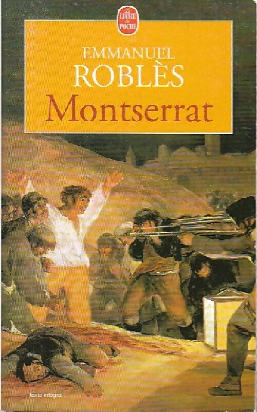 Montserrat - Emmanuel Roblès - Livre
