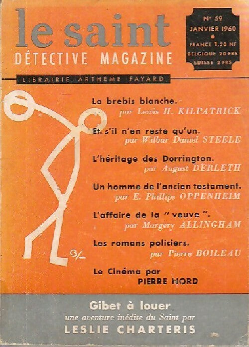 Le Saint n°59 - Collectif - Livre