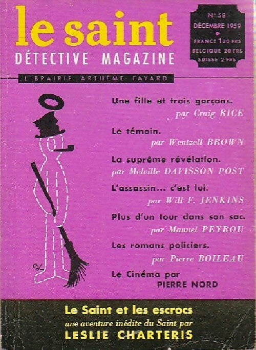 Le Saint n°58 - Collectif - Livre