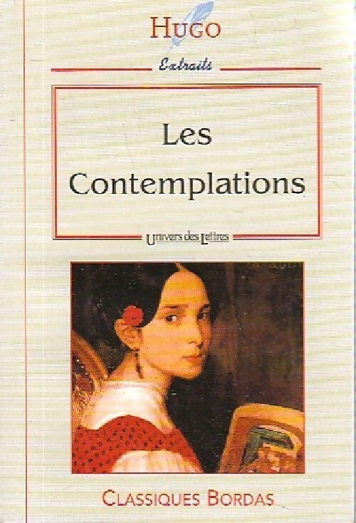 Les contemplations - Victor Hugo - Livre