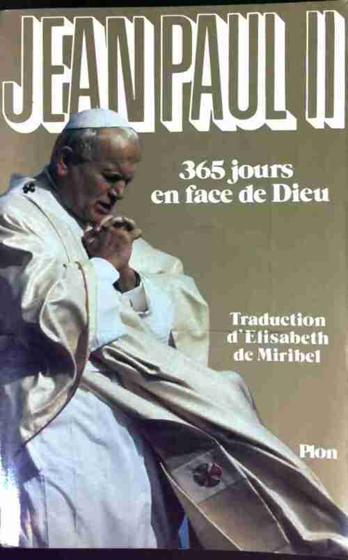 365 jours en face de dieu - Jean-Paul II - Livre