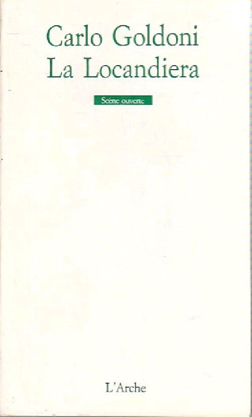La locandiera - Carlo Goldoni - Livre