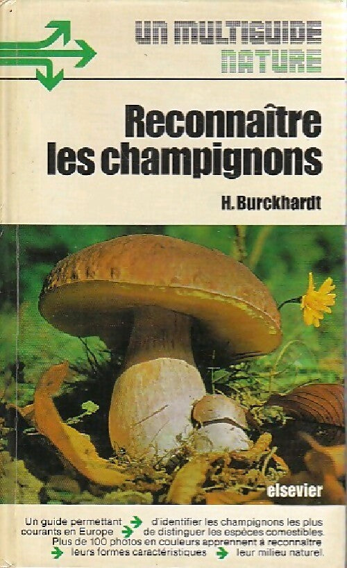 Reconnaître les champignons - Hanns Burckhardt - Livre