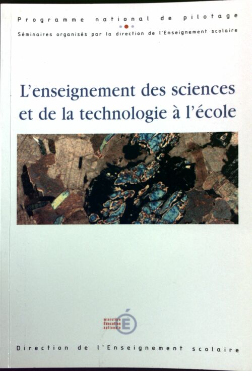 L'enseignement des sciences et de la technologie à l'école - Collectif - Livre