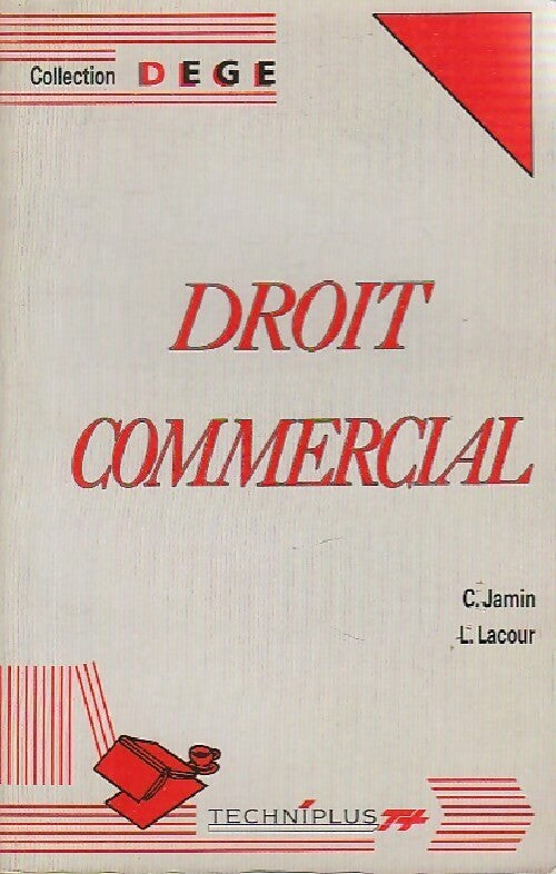 Droit commercial - C. Jamin - Livre