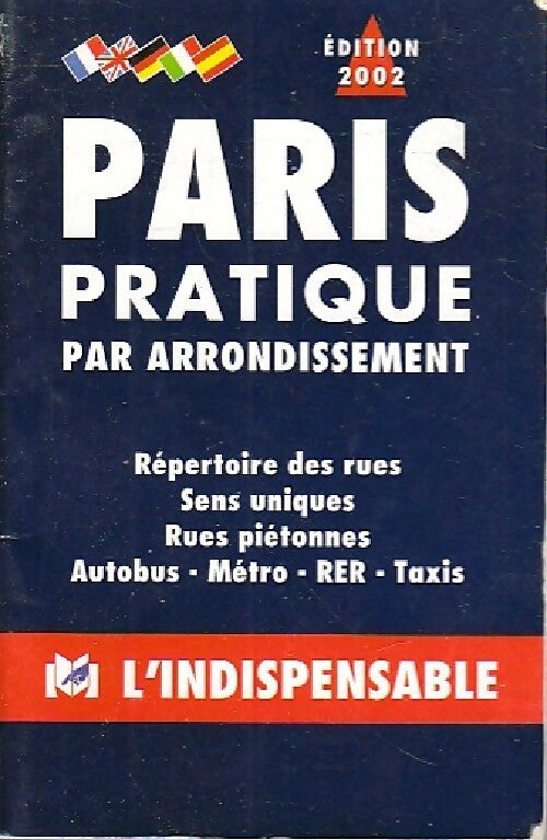 Paris pratique 2001 - Inconnu - Livre