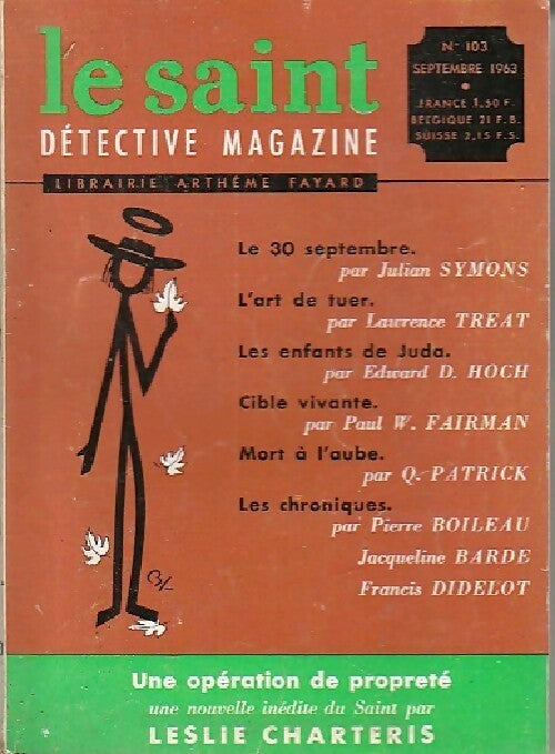 Le Saint n°103 - Collectif - Livre