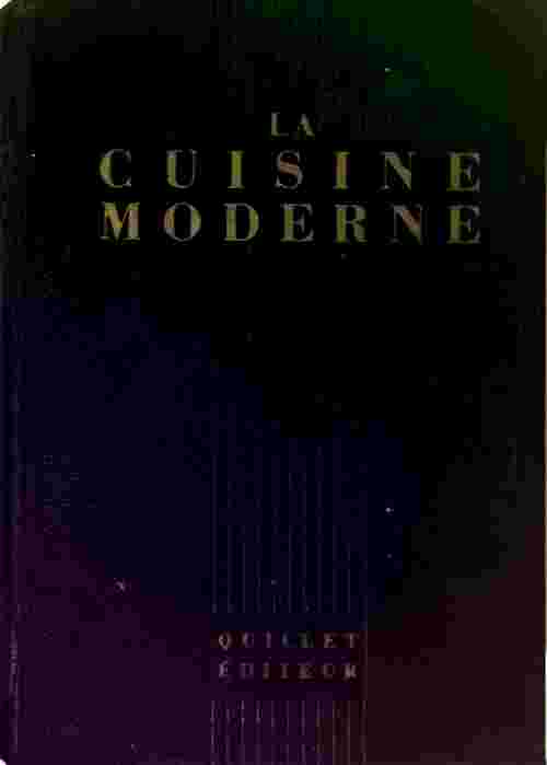 La cuisine moderne - Alfred Guerot - Livre