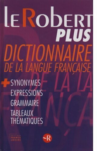 Le Robert plus - Collectif - Livre