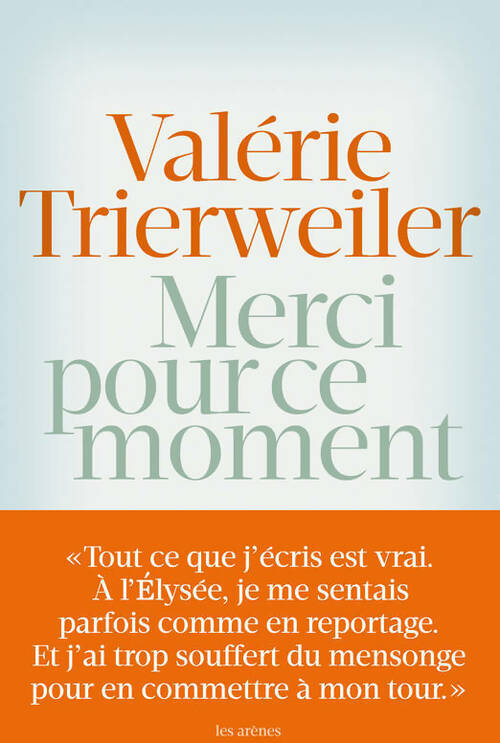 Merci pour ce moment - Valérie Trierweller - Livre