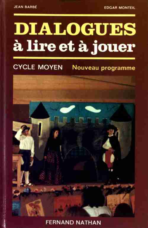 Dialogues à lire et à jouer CM - Jean Barbe - Livre