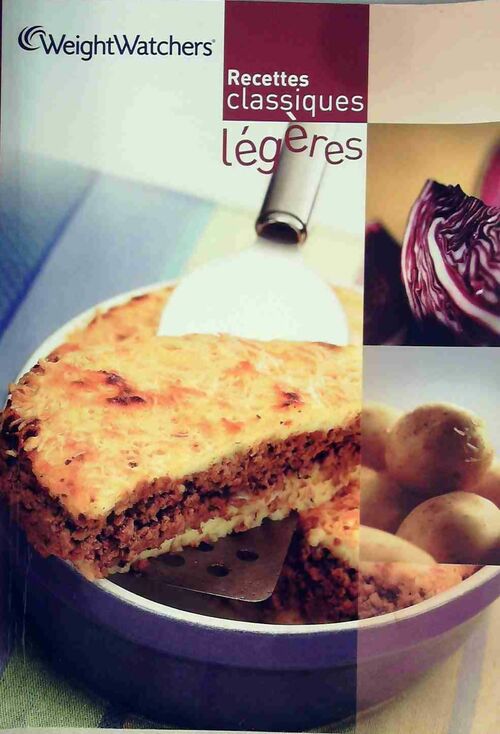 Recettes classiques légères - Weight Watchers - Livre