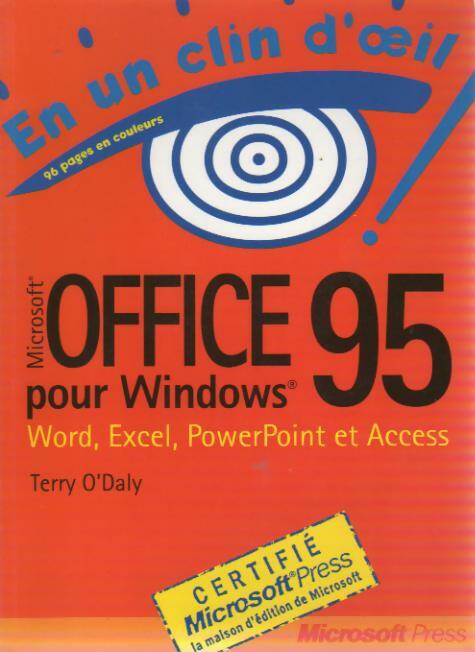 Microsoft Office pour Windows 95 - Terry O'Daly - Livre