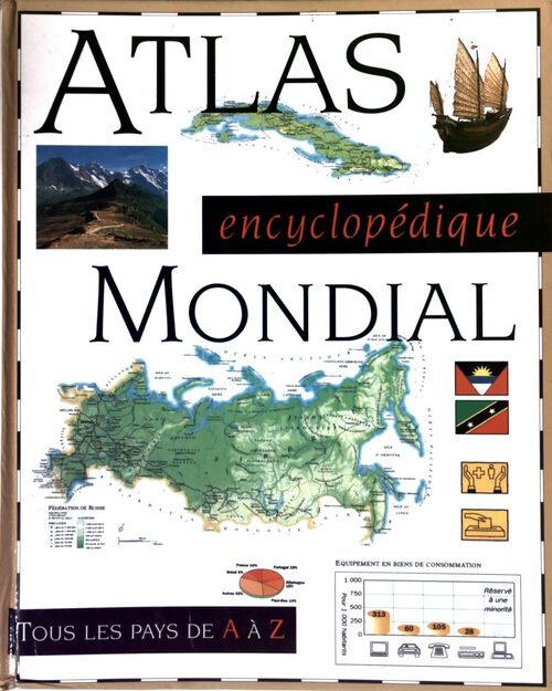 Atlas encyclopédique mondial - Véronique De Finance-Cordonnier - Livre