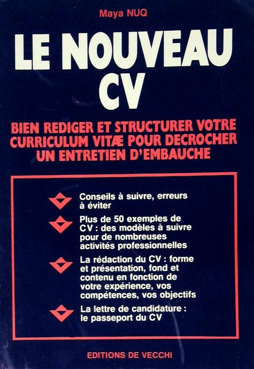 Le nouveau CV - Maya Nuq-Barakat - Livre
