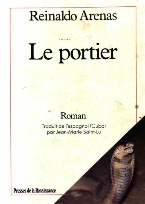 Le portier - Reinaldo Arenas - Livre