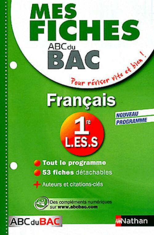 Français 1ère L, ES, S - Anne Cassou-Nogues - Livre