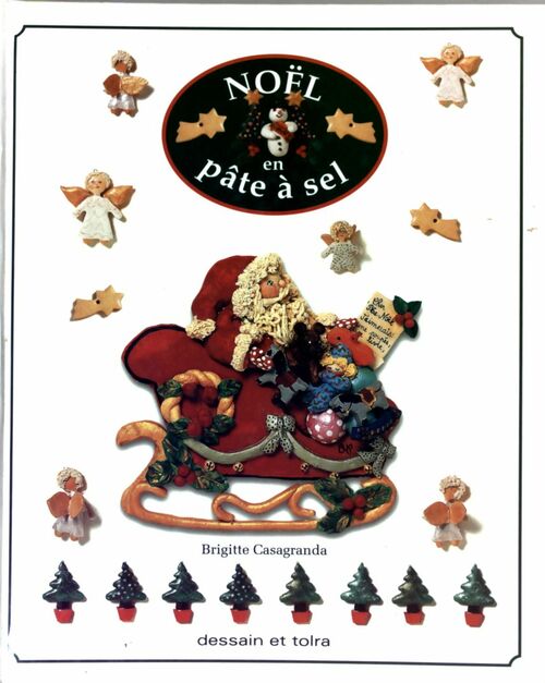Noël en pâte à sel - Brigitte Casagranda - Livre
