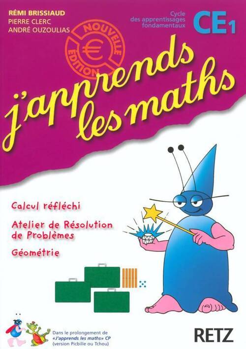 Maths CE1 - Rémi Brissiaud - Livre