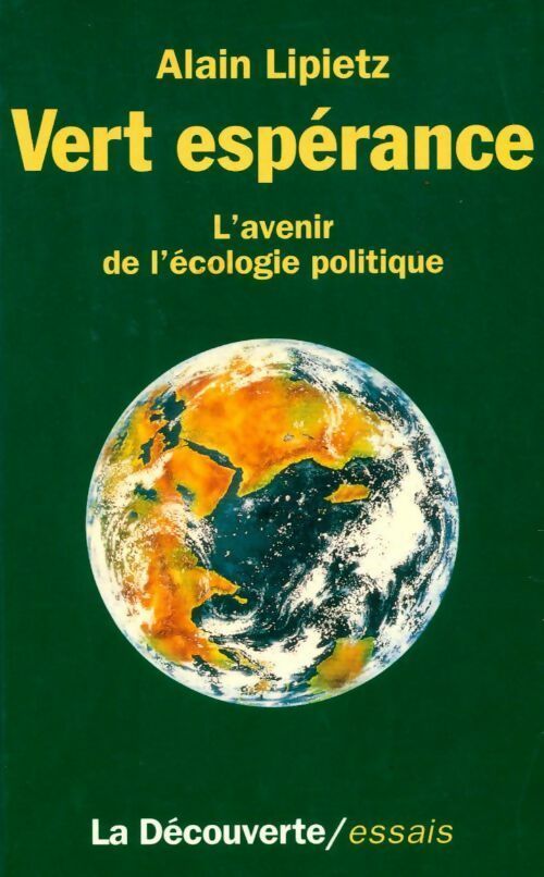 Vert espérance - Alain Lipietz - Livre