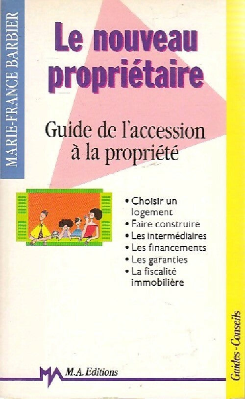 Le nouveau propriétaire - Marie-France Barbier - Livre
